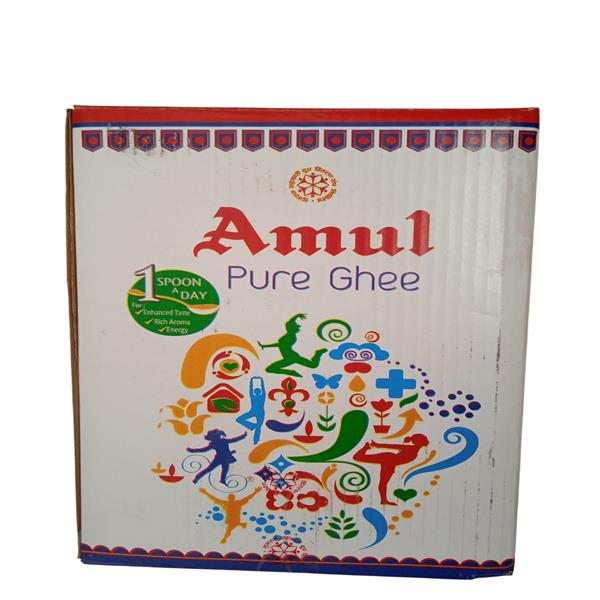 AMUL PURE GHEE 15 KG TIN pac